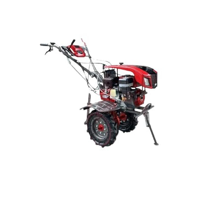 KPE 1000 Riga Italy 7HP Petrol Power Weeder - Self-Start, Gear Drive, Headlight | Heavy-Duty Garden & Farm Tiller