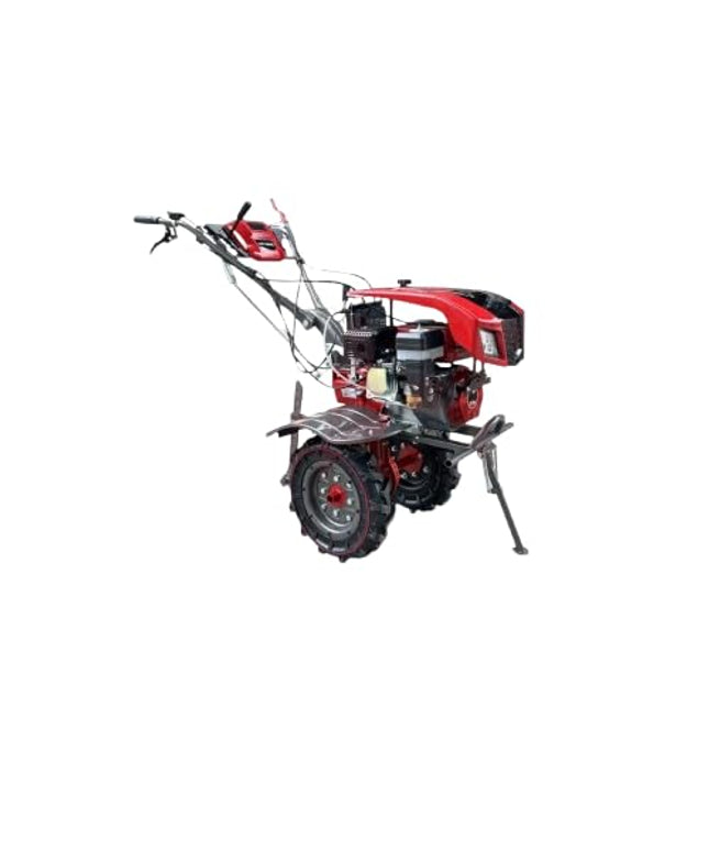 KPE 1000 Riga Italy 7HP Petrol Power Weeder - Self-Start, Gear Drive, Headlight | Heavy-Duty Garden & Farm Tiller