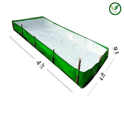 250 GSM HDPE UV Stabilize, (Green, 4ftx2ftx1 ft) - Pack of 1 - Mini Azolla Bed