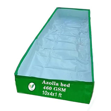 250 GSM HDPE UV Stabilize, (Green, 4ftx2ftx1 ft) - Pack of 1 - Mini Azolla Bed