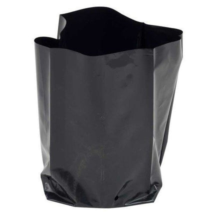 Garden Plastic UV Protected Poly Grow Nursery Plant Bags | Plant Bags for Home Garden |(Black, 5 X 7 inch) -50 Qty