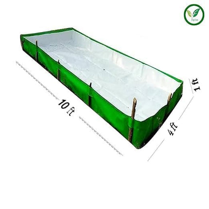 250 GSM HDPE UV Stabilize, (Green, 4ftx2ftx1 ft) - Pack of 1 - Mini Azolla Bed