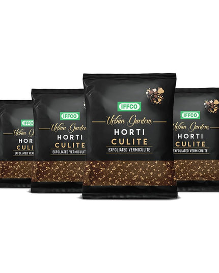 IFFCO Urban Gardens - HortiCulite - 450gm - Exfoliated Vermiculite for Plants, Hydroponics - Organic Lightweight Amendment to Soil/Potting Mix, to Improve Aeration & Water Retention