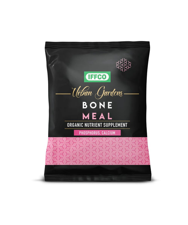 IFFCO Urban Gardens - Bone Meal 900 gm - Organic Phosphorus + Calcium Nutrient for Plants and Home Garden - Slow Release Plant Nutrition Supplement - Promotes Flowering, Fruiting & Root Development
