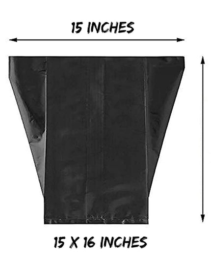 Garden Plastic UV Protected Poly Grow Nursery Plant Bags | Plant Bags for Home Garden |(Black, 5 X 7 inch) -50 Qty
