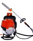 Brush Cutter with Chainsaw Attachment