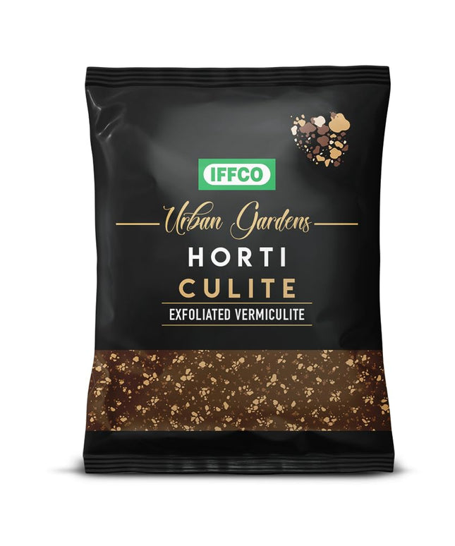 IFFCO Urban Gardens - HortiCulite - 450gm - Exfoliated Vermiculite for Plants, Hydroponics - Organic Lightweight Amendment to Soil/Potting Mix, to Improve Aeration & Water Retention