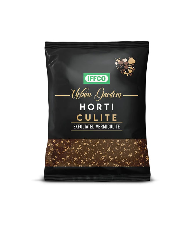 IFFCO Urban Gardens - HortiCulite - 450gm - Exfoliated Vermiculite for Plants, Hydroponics - Organic Lightweight Amendment to Soil/Potting Mix, to Improve Aeration & Water Retention