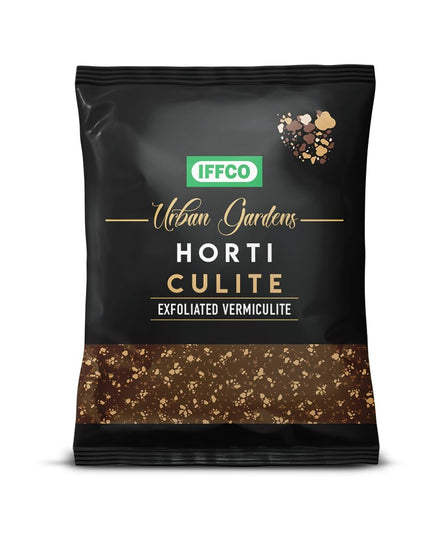 IFFCO Urban Gardens - HortiCulite - 450gm - Exfoliated Vermiculite for Plants, Hydroponics - Organic Lightweight Amendment to Soil/Potting Mix, to Improve Aeration & Water Retention