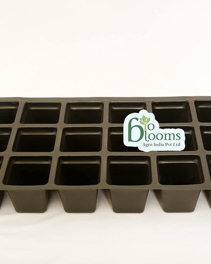 Seedling Tray for Plants, Reusable Germination Tray, Nursery Trays for Seedling, Sapling, Seed Starter & Growing Tray, 50 Cells Set of 10