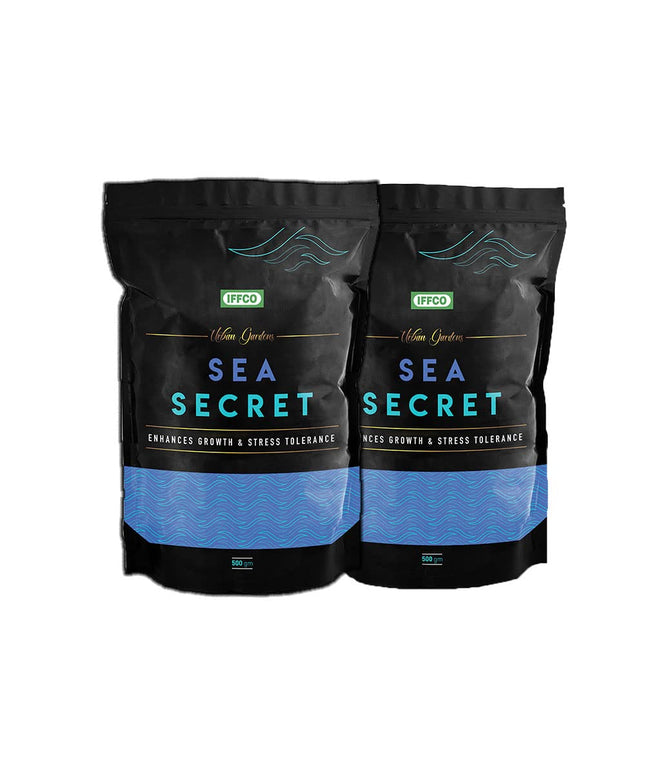 IFFCO Urban Gardens - Sea Secret 1 Kg - Seaweed Extract Granules - Organic Growth Promoter for Plants - Suitable for All types of Plants