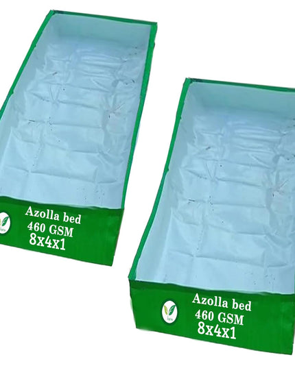 250 GSM HDPE UV Stabilize, (Green, 4ftx2ftx1 ft) - Pack of 1 - Mini Azolla Bed