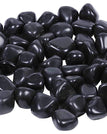 2000 g (Pack of 1) / Black Pebbles / Onyx Pebbles