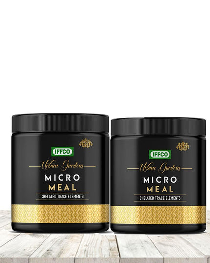 IFFCO Urban Gardens - Micro Meal 250 gm - Micronutrient Mix for Plants & Home Garden - EDTA Chelated Formula - Suitable for All Indoor & Outdoor Plants - 100% Water Soluble