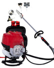 Brush Cutter with Tiller & Chainsaw Attachment