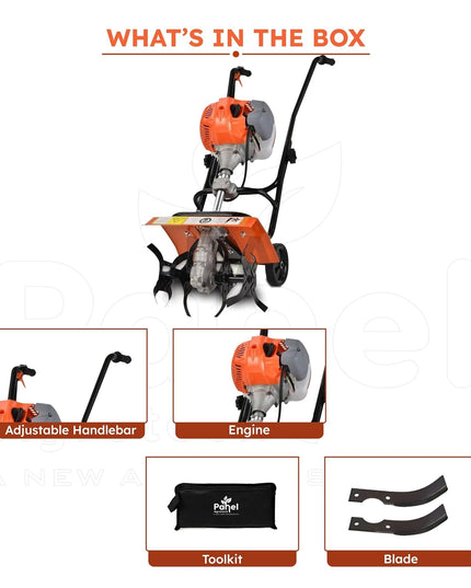 CG-530 Riga Italy 2 Stroke Petrol Mini Power Tiller