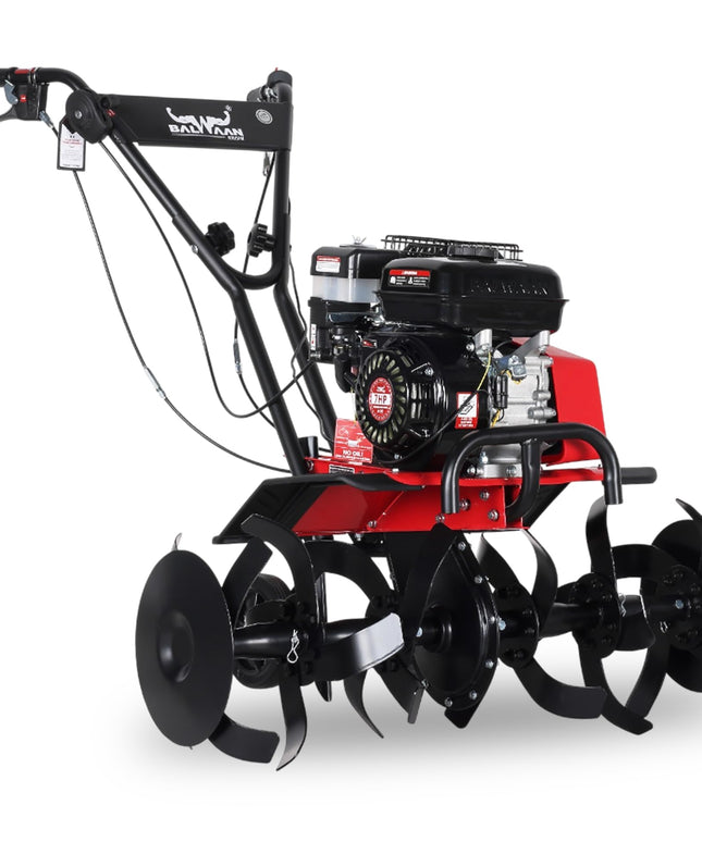 BALWAAN Krishi BP-750E Power Weeder | 212cc 4-Stroke Engine | Electric-Start with Shocker, Triple Adjustable | 40-inch Working Width | Get Free 650 ML Engine Oil & 1.8 L Gear Oil | Latest Model