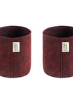 6x6 INCH Pack of 2 / Maroon