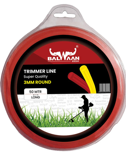 BALWAAN Krishi BX-35 Brush Cutter 35cc Petrol Engine 4 Stroke Side Pack Crop Cutter or Grass Cutter Machine Heavy Duty 80 Teeth, 3 Teeth and Tap & go Blades for Crop, Grass, Garden, Lawn Cutting