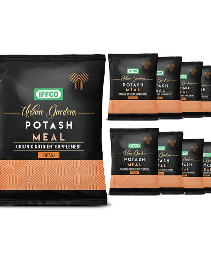 IFFCO Urban Gardens - Potash Meal 900gm - Organic Bio Potash Fertilizer for Plants and Home Garden - Plant Nutrient Supplement in Slow Release Granules