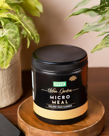 IFFCO Urban Gardens - Micro Meal 250 gm - Micronutrient Mix for Plants & Home Garden - EDTA Chelated Formula - Suitable for All Indoor & Outdoor Plants - 100% Water Soluble