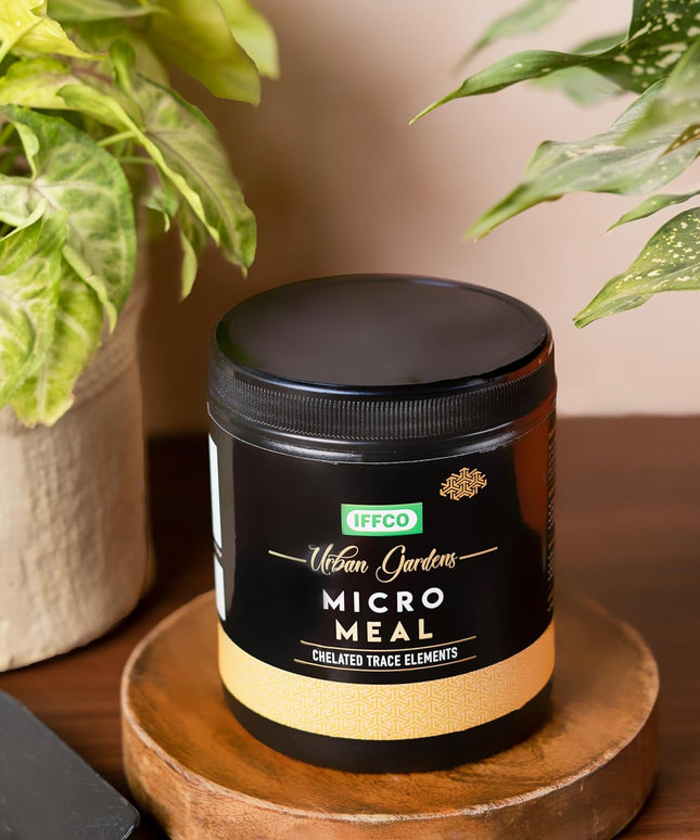 IFFCO Urban Gardens - Micro Meal 250 gm - Micronutrient Mix for Plants & Home Garden - EDTA Chelated Formula - Suitable for All Indoor & Outdoor Plants - 100% Water Soluble
