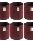 6x6 INCH Pack of 6 / Maroon