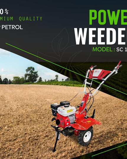SC 1000 Riga Italy 7 HP Power Weeder with 4 Stroke Engine and 3.6 L Fuel Tank Capacity