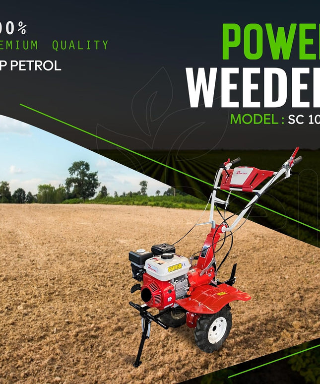 SC 1000 Riga Italy 7 HP Power Weeder with 4 Stroke Engine and 3.6 L Fuel Tank Capacity